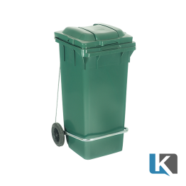 K-120 Lt. - Metal Pedallı Çöp Kovası